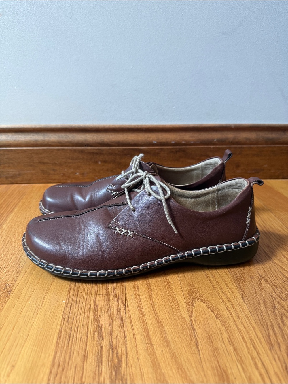 Josef Seibel Lindsay Leather Loafer Brown EU 40 US 9-9.5 - Picture 3 of 13